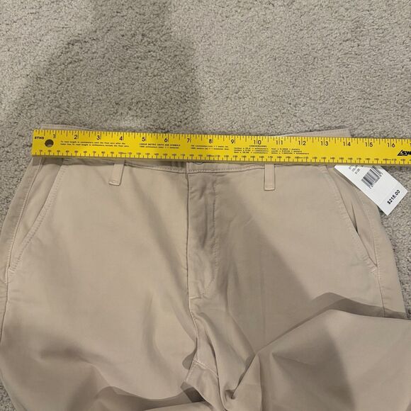 NWT AG The Caden Tailored Trouser Womens Pants Beige Khakis Size 28X 26 Measured - Picture 4 of 11